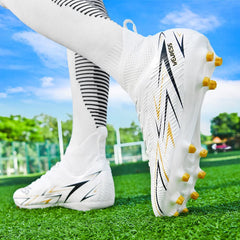 Professional Men’s Football Boots – Lightweight Outdoor Soccer Shoes
