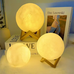 Moon Galaxy LED Book Light – Night Lamp for Children’s Bedroom & Gifts