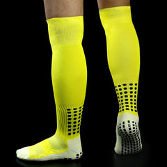Unisex Silicone Grip Football Socks, Wear-Resistant, Moisture-Wicking (9 Colors)