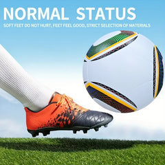 Size 5 PU Soccer Ball for Men & Kids – Professional Outdoor Training Football