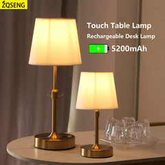 Rechargeable Bar Desk Lamp, Touch Dimming USB Atmosphere Light Bedroom
