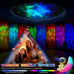 Cute Moon Night Light with RGB Color Changing, Clock & Bluetooth Speaker