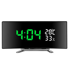 Multifunction LED Alarm Clock with Temp/Humidity Display