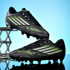 Unisex Soccer Shoes for Men & Boys – Comfortable Ankle-Support Football Boots (TF/FG)