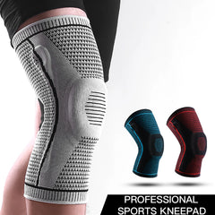 Silicone Patella Knee Strap Brace – Meniscus Support & Compression for Sports