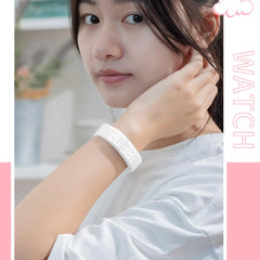 Digital Alarm Watch Bracelet with Vibration Alert for Quiet Wake-Up