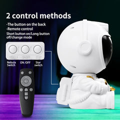 LED Astronaut Galaxy Projector Night Light for Bedroom, Kids, Party Decor