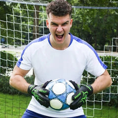 Sportout Youth Goalkeeper Gloves – Breathable Fingersave Design