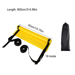 Portable Agility Ladder for Speed Training, Flexibility & Sports Performance