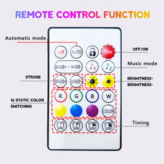 EU Plug RGB Neon Rope Light, DC24V Bluetooth App Control, Indoor/Outdoor