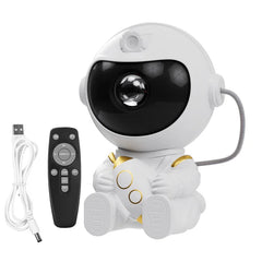 LED Astronaut Galaxy Projector Night Light for Bedroom, Kids, Party Decor