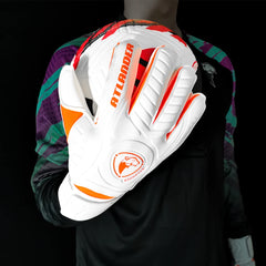 Soccer Goalie Gloves with Finger Protection, Non-Slip Latex Grip (Size 5/6/7/8/9/10 )