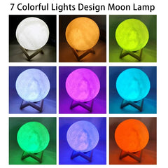 Moon Galaxy LED Book Light – Night Lamp for Children’s Bedroom & Gifts