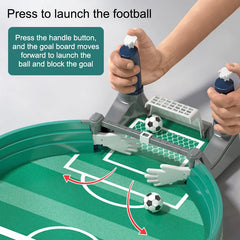 Desktop Soccer Table Game for Kids & Family – Portable Football Board Toy
