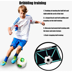 Children’s Indoor Football Dribbling Training Mat – Foldable, Non-Slip Design