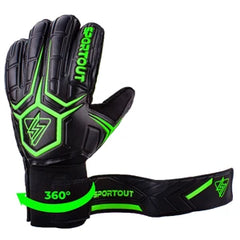 Sportout Youth Goalkeeper Gloves – Breathable Fingersave Design