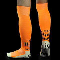 Unisex Silicone Grip Football Socks, Wear-Resistant, Moisture-Wicking (9 Colors)