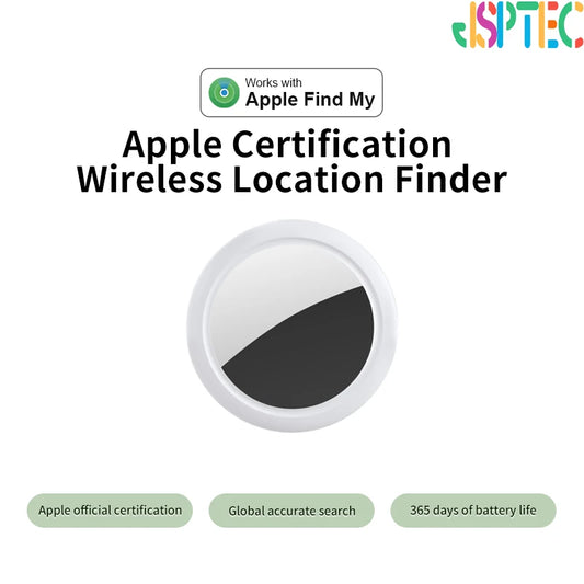 Bluetooth GPS Tracker for iPhone Find My – Waterproof Locator for Kids, Pets & Elderly