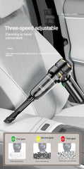 Portable Wireless Car Vacuum & Air Duster for Home and Auto Cleaning