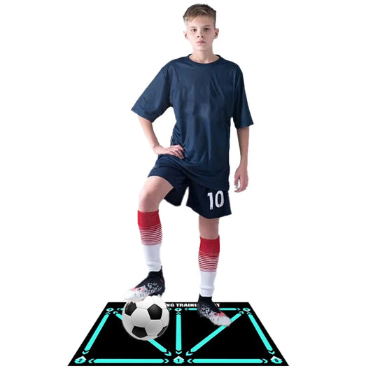 Children’s Indoor Football Dribbling Training Mat – Foldable, Non-Slip Design