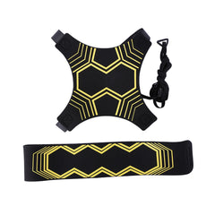 Football Kick Training Belt with Juggle Ball Holder for Skill Practice