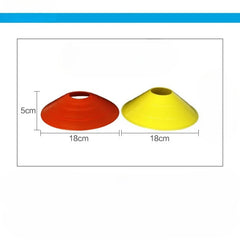 10–52pcs Logo Disc Thickened Training Cones for Football & Basketball Drills