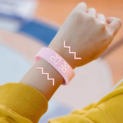 Digital Alarm Watch Bracelet with Vibration Alert for Quiet Wake-Up