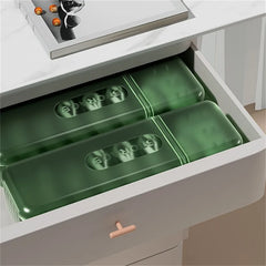 Nordic Desktop Plug Board Storage Box with Cable & Router Organizer