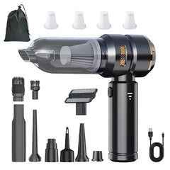 Portable Wireless Car Vacuum & Air Duster for Home and Auto Cleaning
