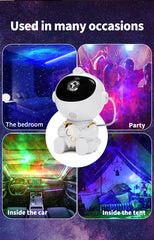 LED Astronaut Galaxy Projector Night Light for Bedroom, Kids, Party Decor