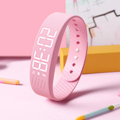 Digital Alarm Watch Bracelet with Vibration Alert for Quiet Wake-Up