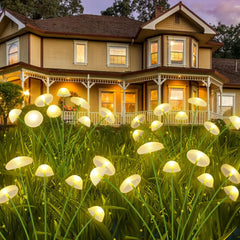 Dual-Mode LED Solar Mushroom Garden Lights – Waterproof Pathway & Patio Decor