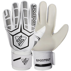 Sportout Youth Goalkeeper Gloves – Breathable Fingersave Design