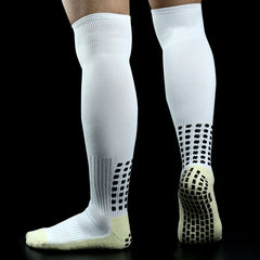 Unisex Silicone Grip Football Socks, Wear-Resistant, Moisture-Wicking (9 Colors)