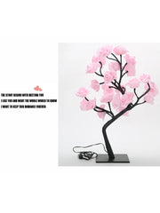 24 LED Rose Tree USB Table Lamp Fairy Flower Night Light Home Decor Gift