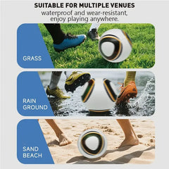 High-Quality Size 5 PU Soccer Ball for Outdoor Match & Team Training