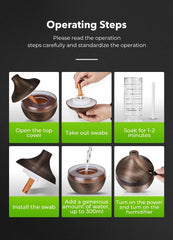 Mini USB Portable Air Humidifier – Quiet Mist for Home & Office