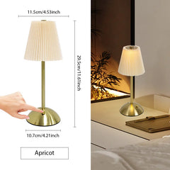 Wireless Rechargeable LED Touch Desk Lamp, Table Night Light Decor Bar