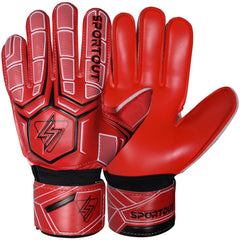 Sportout Youth Goalkeeper Gloves – Breathable Fingersave Design