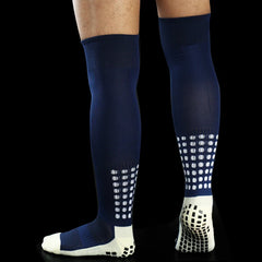 Unisex Silicone Grip Football Socks, Wear-Resistant, Moisture-Wicking (9 Colors)