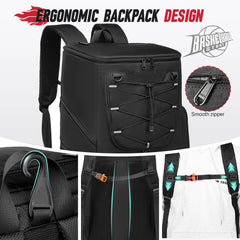 Multi-Sport Training Backpack for Men – Football & Basketball Storage Bag with Shoe Pocket