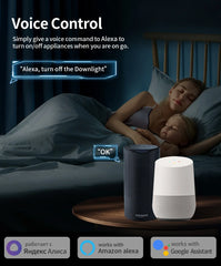 TNCE Smart Plug Tuya WiFi/Zigbee 3.0 EU Socket with Timer & Voice Control