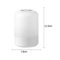 LED Touch Night Lamp with Dimmable Light and USB Charging for Bedside Use