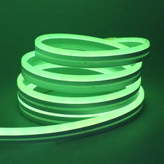 EU Plug RGB Neon Rope Light, DC24V Bluetooth App Control, Indoor/Outdoor