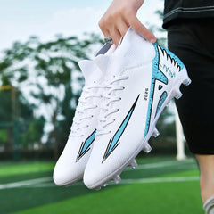 Professional Men’s Futsal Soccer Boots – High-Top, Non-Slip, Lightweight Sports Shoes