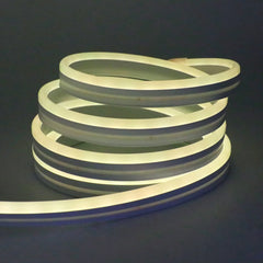 EU Plug RGB Neon Rope Light, DC24V Bluetooth App Control, Indoor/Outdoor