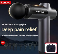 Original Lenovo N2/N3 Professional Muscle Relaxation Massage Gun with 6–8 Heads