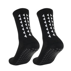 6-Pair Unisex Football Grip Socks – Towel Bottom Athletic Sports Socks