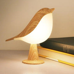 LED Touch-Control Bird Lamp, 3-Level Dimmable, USB Rechargeable