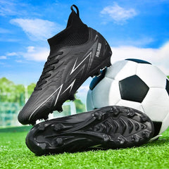 Professional Men’s Football Boots – Lightweight Outdoor Soccer Shoes